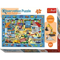 Trefl - Construction Site Observation Puzzle 70pc