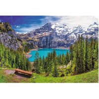 Trefl - Lake Oeschinen, Switzerland Puzzle 1500pc