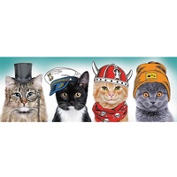 Trefl - Fluffy Team Panorama Puzzle 500pc