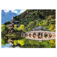 Trefl - Black Dragon Pool Puzzle 500pc