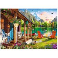 Trefl - Cabin in the Mountains Puzzle 500pc