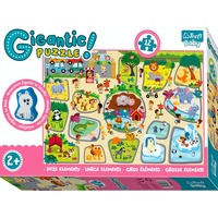 Trefl - Gigantic Puzzle – Zoo 12pc