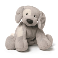 Gund - Spunky Grey Dog Plush Toy 25cm