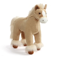 Gund - Dakota Clydesdale Horse Tan Plush Toy 38cm