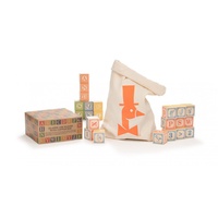 Uncle Goose - Classic ABC Blocks with Canvas Bag