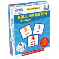 Scholastic - Roll and Match Maths Game