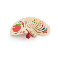 Viga Toys - Mini Wooden Alphabet Book