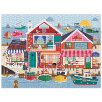 WerkShoppe - Blue Harbour Puzzle 1000pc