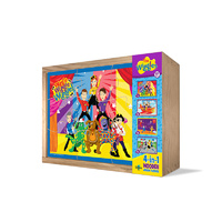 The Wiggles - 4 in 1 Wooden Puzzles
