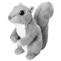 Wild Republic - Cuddlekins Grey Squirrel Plush Toy 30cm