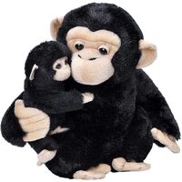 Wild Republic – Mum & Baby Chimp Plush Toy 30cm