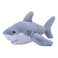 Wild Republic - Ecokins Great White Shark Plush Toy 30cm