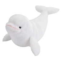 Wild Republic - Ecokins Mini Beluga Whale Plush Toy 20cm