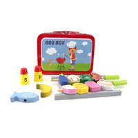 Kaper Kidz - Wooden BBQ Set in Carry Case