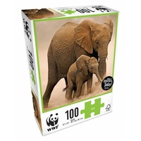 WWF - Baby Elephant Puzzle 100pc