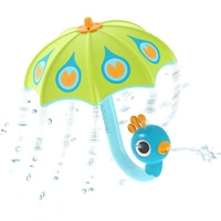 YooKidoo - Fill 'N' Rain Peacock Umbrella- Green