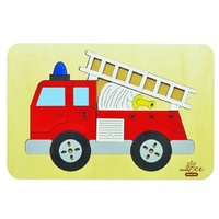 Andzee - Red Fire Truck Puzzle 20pc