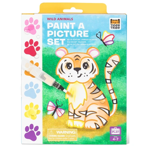 Tiger Tribe - Paint a Picture Set - Wild Animals