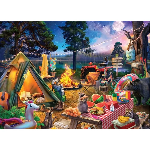 Eurographics - Camping Life Large Piece Puzzle 300pc