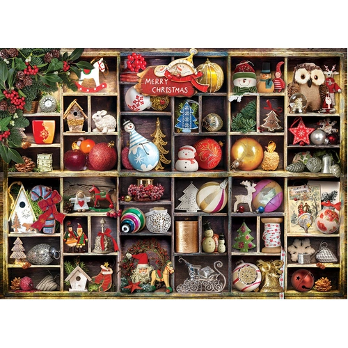 Eurographics - Christmas Ornaments Puzzle 1000pc