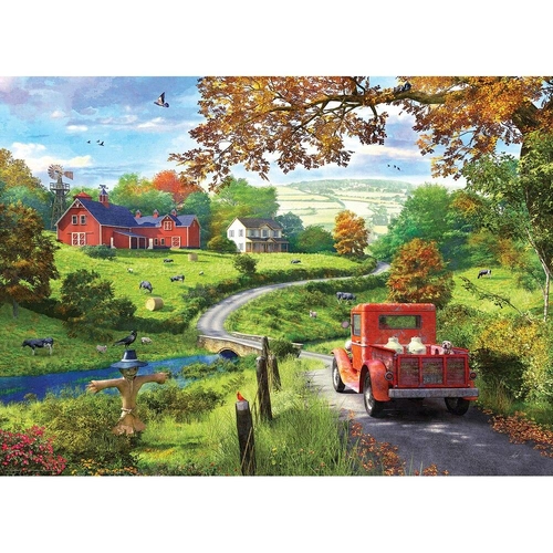 Eurographics - The Country Drive Puzzle 1000pc