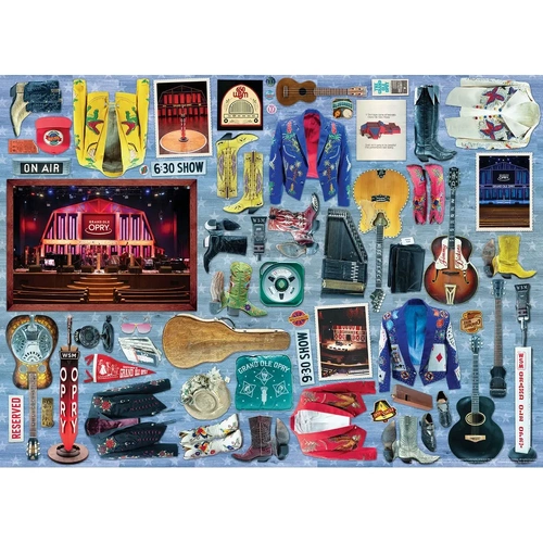 Eurographics - Grand Ole Opry Collage Puzzle 1000pc