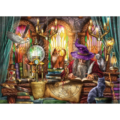 Eurographics - Mystical Study Large Piece Puzzle 500pc