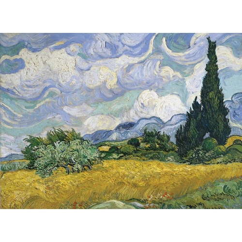 Eurographics - Van Gogh Wheat Field with Cypresses Puzzle 1000pce