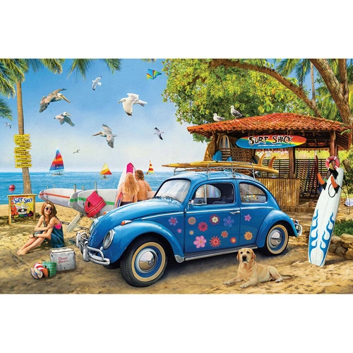 Eurographics - VW Beetle Surf Shack Puzzle 1000pc