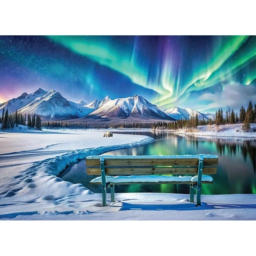 Eurographics - Yukon Aurora Borealis Puzzle 1000pc