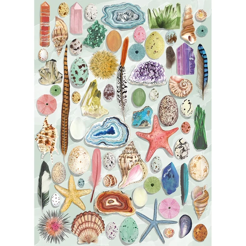 Gibsons - Art File Natural Curiosities Puzzle 1000pc