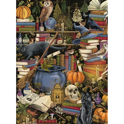 Gibsons - Art File Witchcraft Puzzle 1000pc