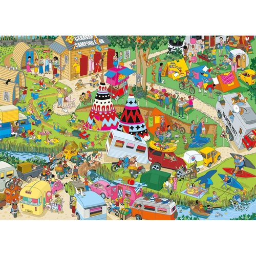 Gibsons - Jokesaws Campsite Capers Puzzle 1000pc
