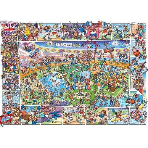 Gibsons - Jokesaws Medals In The Making Puzzle 1000pc