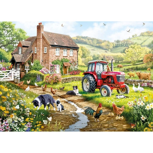 Gibsons - Macneil Farm Large Piece Puzzle 500pc