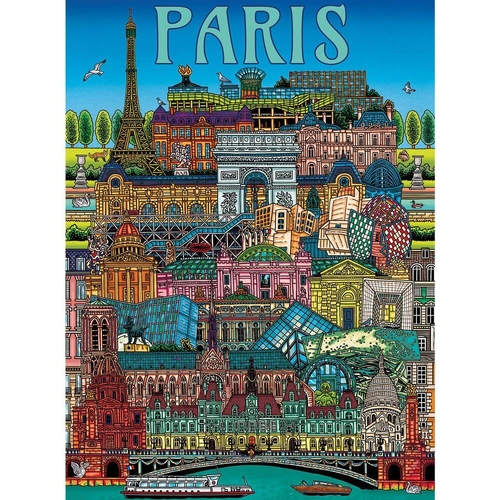 Gibsons - Paris Cityscape Puzzle 500pc