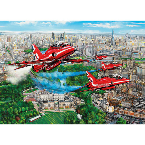 Gibsons - Reds Over London Puzzle 1000pc