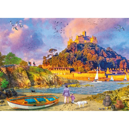 Gibsons - St Michael's Mount Puzzle 1000pc