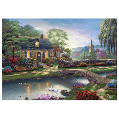 Gibsons - Kinkade: Stoney Creek Cottage Puzzle 1000pc