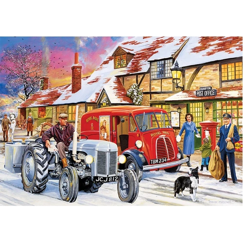 Gibsons - Winter Post Puzzle 500pc