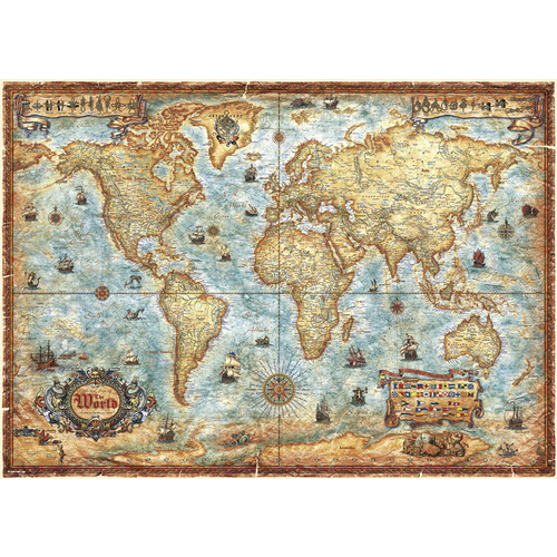 Heye - The World Map Puzzle 2000pc