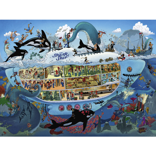 Heye - Oesterle, Submarine Fun Puzzle 1500pc