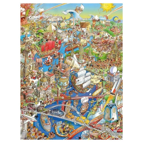 Heye - Prades, History River Puzzle 1500pc