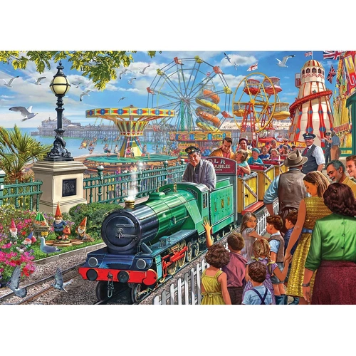 Jumbo - Fun At The Seaside Puzzle 1000pc