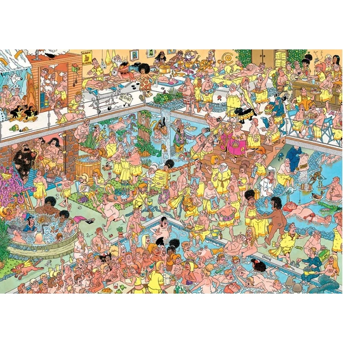Jumbo - Jan Van Haasteren Not So Wellness Puzzle 1000pc (DAMAGED BOX)