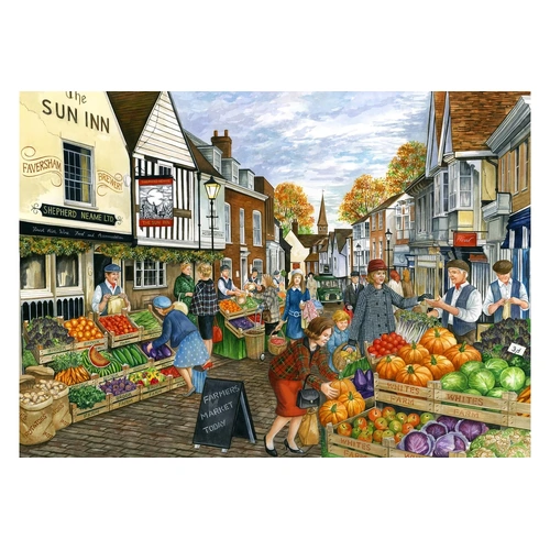 Holdson - A Day Out - Farmers Market Today Puzzle 1000pc