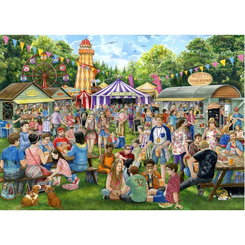 Holdson - A Day Out - Sausages & Cider Festival Puzzle 1000pc