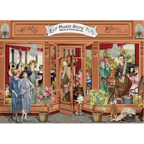 Holdson - Victorian Day Out Music Store Puzzle 1000pc