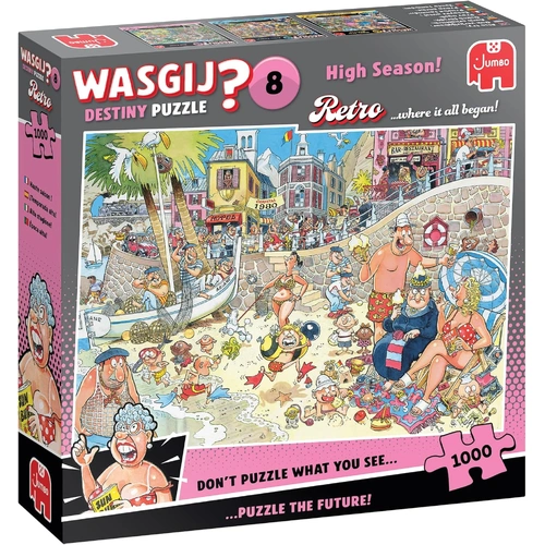 Jumbo - WASGIJ? Retro Destiny 8 High Season! Puzzle 1000pc