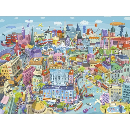 Heye - Good Old Europe Puzzle 1500pc